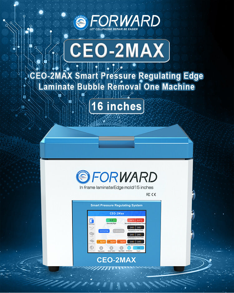 CEO-2MAX Smart Pressure Regulating Edge Laminate Bubble Removal One Machine (16 inches)