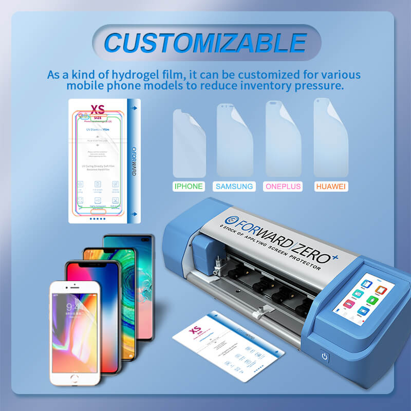 UV Diamond Film | Customizable Screen Protector Film | XS