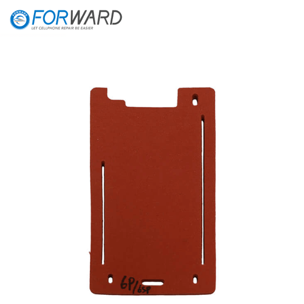 Glass+Frame Red Mat For iPhone Broken Screen Repair And Change