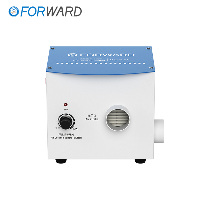 High Flow Air Purifier – The Good Partner For Blue Light Laser Separating Machine